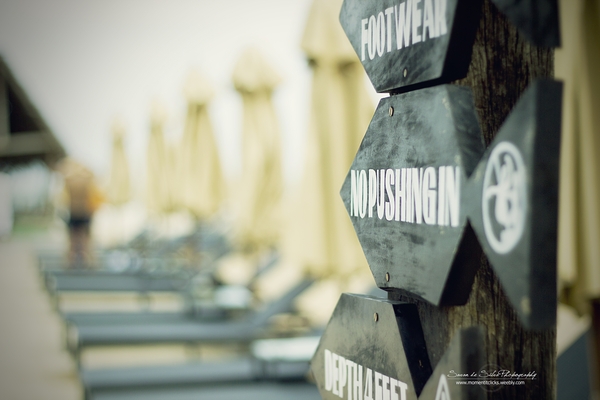 Product picture NO PUSHING IN